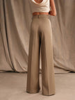 High-Waisted Wide-Leg Pants