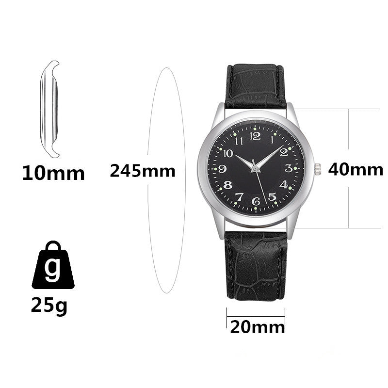 Casual Leather Belt Watch