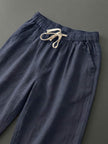FJØRNA Felicity women's casual drawstring pants in lightweight fabric, featuring a relaxed fit and adjustable waistband.
