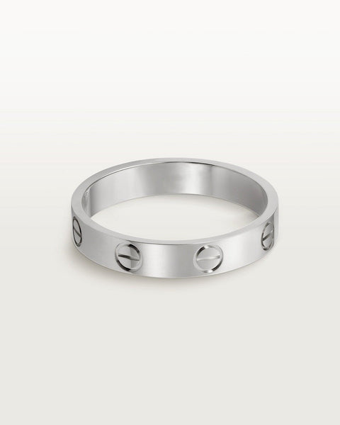 Fjorna | Unisex Ring Silver Size One Zinc Alloy 1