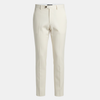 Men's relaxed fit straight leg khaki pants by FJØRNA, casual cropped trousers with a comfortable fit and classic style.