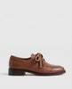 FJØRNA women's handcrafted leather loafers with cushioned insoles, displayed on a white studio background.