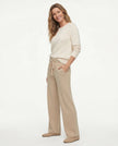 FJØRNA women's jogger pants in a relaxed fit, featuring soft fabric and casual style, perfect for comfortable everyday wear.
