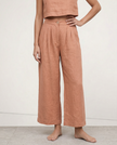 Linen Culotte Trousers Women