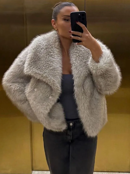 Cozy Faux Fur Winter Jacket