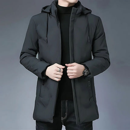 Men's Fitted Hooded Parka