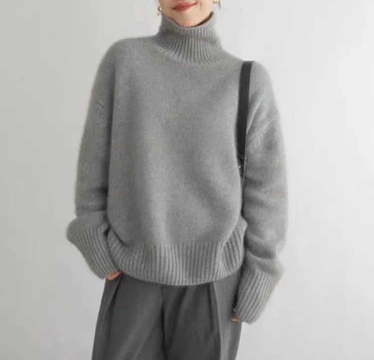 Kaia | Roll-Neck Cashmere Turtleneck