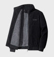 Allen Men's Fleece-Lined Winter Jacket with Zipper