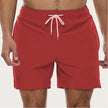Men's quick-dry swim shorts with elastic waist by FJØRNA, featuring a stylish design ideal for beach and pool activities.