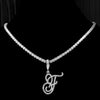 Fjorna | Women's Necklace Silver Adjustable 18 Inch Cubic Zirconia 7