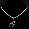 Fjorna | Women's Necklace Silver Adjustable 18 Inch Cubic Zirconia 13