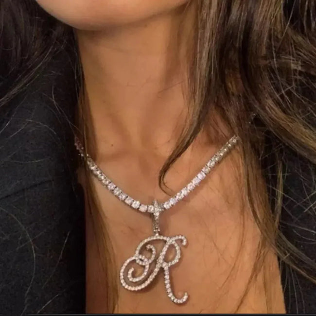Fjorna | Women's Necklace Silver Adjustable 18 Inch Cubic Zirconia 2