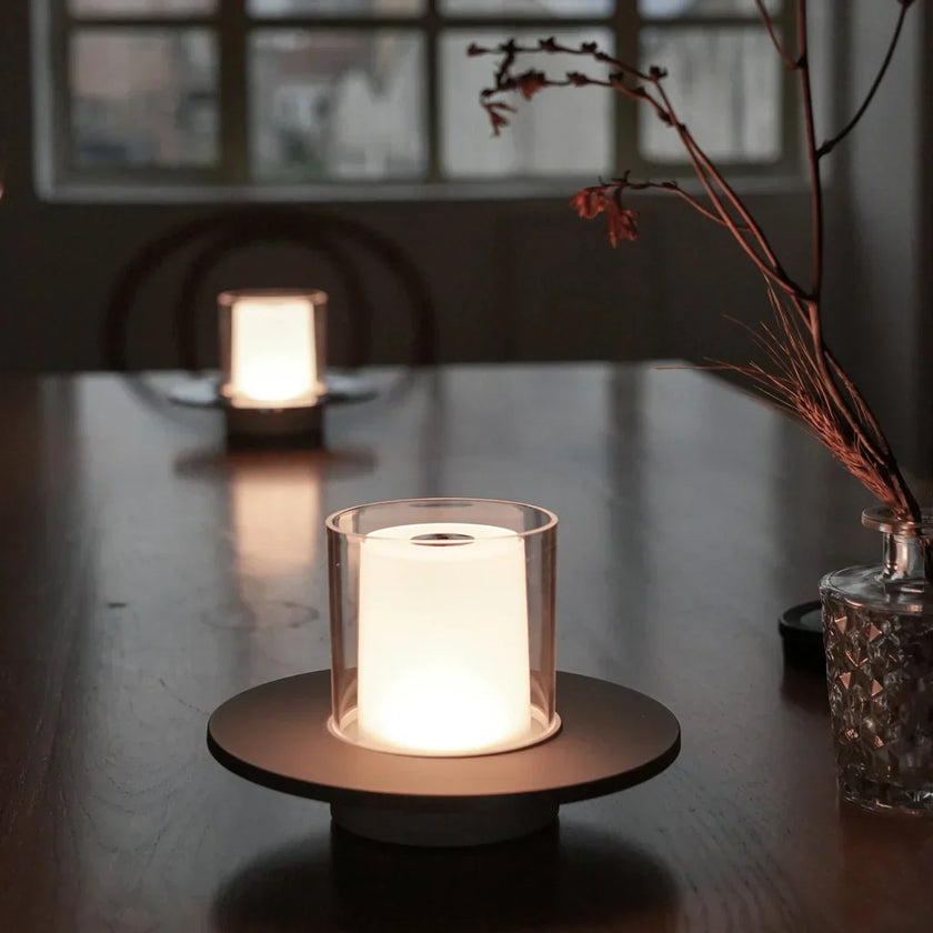 Romantica Gesture-Controlled Rechargeable LED Candle-Style Table Lamp