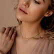 Lyra | Custom Name on Necklace with Box Chain
