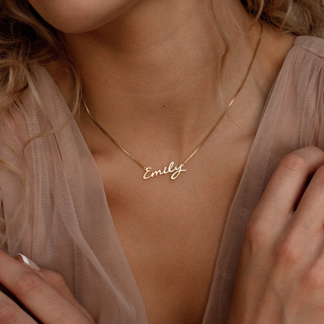 Callie – Women’s Custom Gold Necklace | Elegant Charm 1