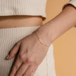 Lilja | Dainty Personalized Name Bracelet in 18K Gold or Silver
