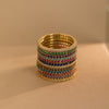 Aurora | Eternity Birthstone Ring in 925 Sterling Silver