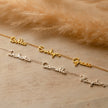 Elina | Dainty Custom Name Necklace 2 Names or  Name Necklace 3 Names