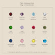 Aurora | Eternity Birthstone Ring in 925 Sterling Silver