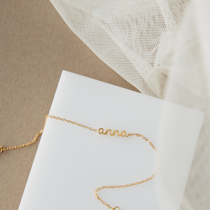 Mia – Women’s Dainty Name Bracelet | Minimalist Charm 2