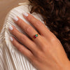 Stella | Custom Toi et Moi Birthstone Ring in 925 Sterling Silver