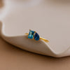 Stella | Custom Toi et Moi Birthstone Ring in 925 Sterling Silver