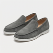 Men's classic summer slip-on loafers by FJØRNA, featuring a sleek design and breathable material for casual wear.