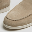 Men's classic summer slip-on loafers by FJØRNA, featuring a sleek design and breathable material suitable for warm weather.
