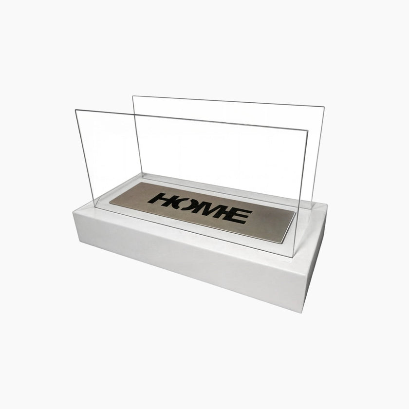 Timeless Elegance Tabletop Fireplace | Stylish Design & Ambient Illumination