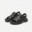 Men's open toe strap sandals by FJØRNA featuring adjustable straps and breathable design for comfortable summer wear.