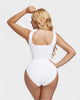Ribbed Textured Bodysuit