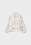 Women’s Stylish Short Double Breasted Coat | Chic
