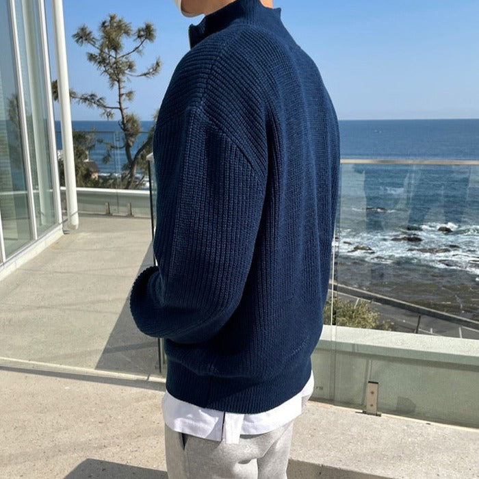 William | OLD MONEY Half-Zip Sweater
