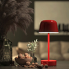 Rechargeable Dimmable Wireless Iron Table Lamp - Portable Design