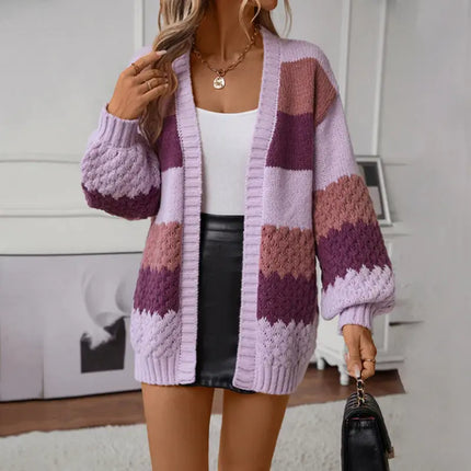 Selma | Cozy Striped Cardigan for Autumn