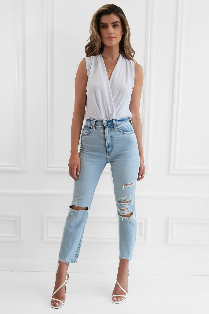 Sleeveless Wrap Top Women