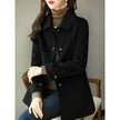 Elena | Stylish and Cozy Vegan Wool Jacket Featuring Classic Buttons
