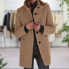 Freya | Vintage-Inspired Solid Vegan Wool Jacket with Stand-Up Collar