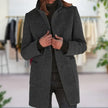 Freya | Vintage-Inspired Solid Vegan Wool Jacket with Stand-Up Collar