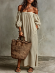 Linen Maxi Dress | Casual Dress