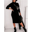 Mira | Chic Roll Neck Jumper and Skirt Set