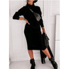 Mira | Chic Roll Neck Jumper and Skirt Set