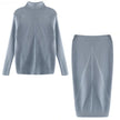 Mira | Chic Roll Neck Jumper and Skirt Set