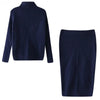 Mira | Chic Roll Neck Jumper and Skirt Set