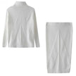 Mira | Chic Roll Neck Jumper and Skirt Set