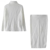 Mira | Chic Roll Neck Jumper and Skirt Set