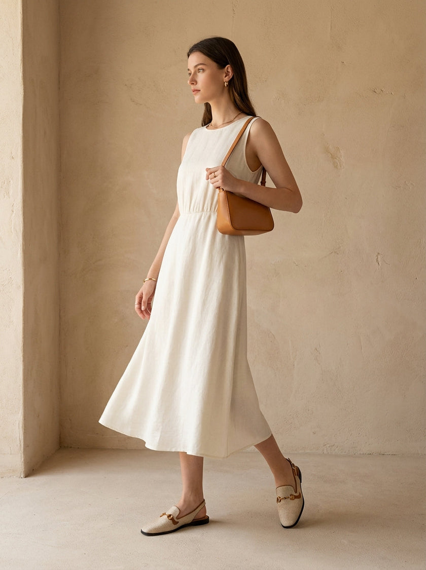 Ankle Strap Buckle Flat Sandals Women