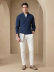 Men’s Slim Fit Cotton Blend Sweater