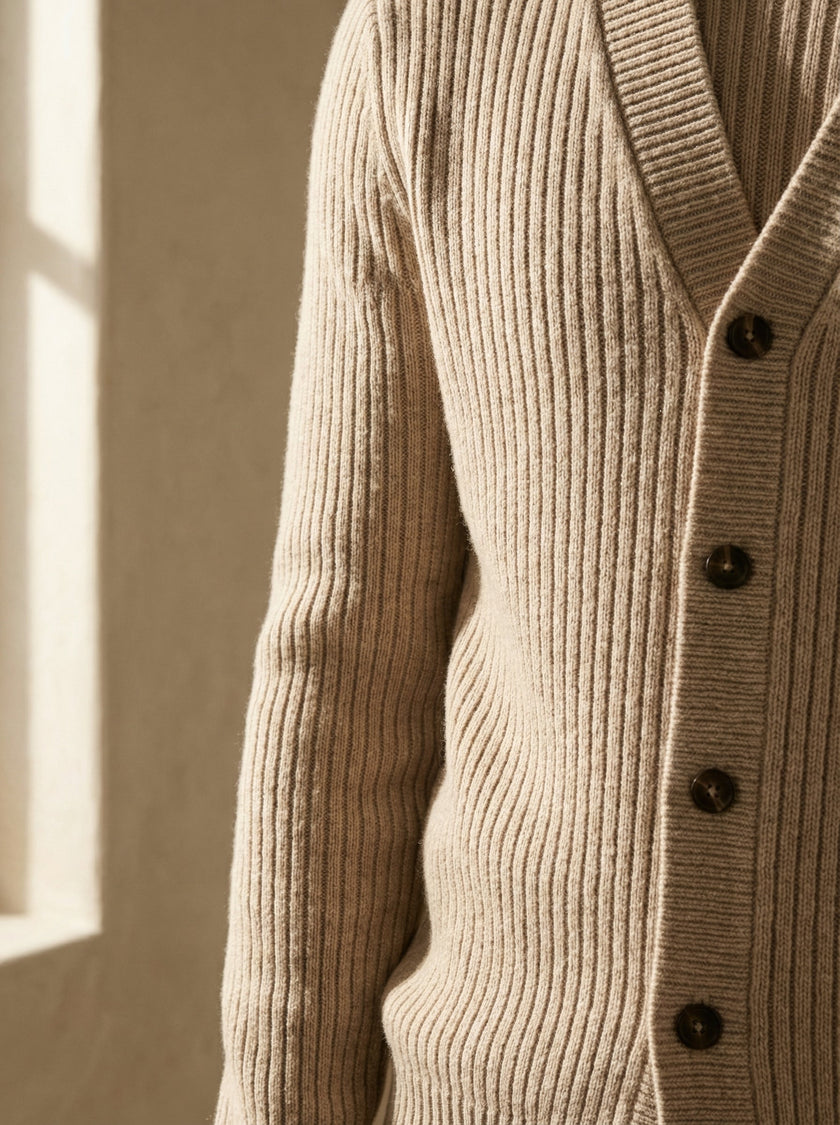 Men’s Wool Knitted Cardigan