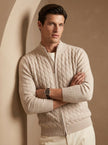 Men’s Slim Fit Wool Sweater Cardigan
